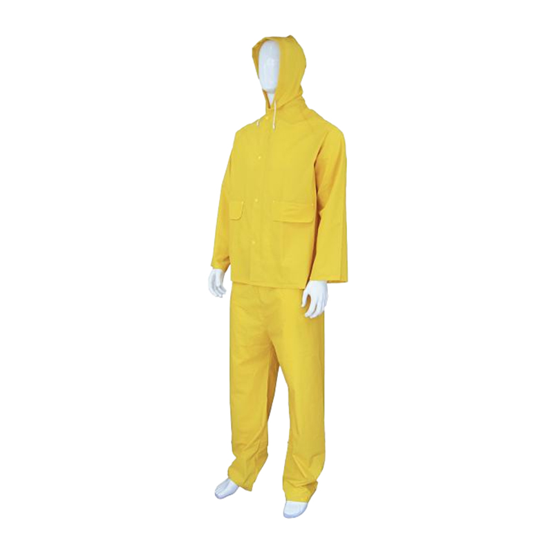 طقم معطف المطر خفيف الوزن PVC/Polyester RC001