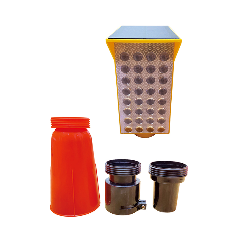 WL034 ضوء تحذير وامض بالطاقة الشمسية